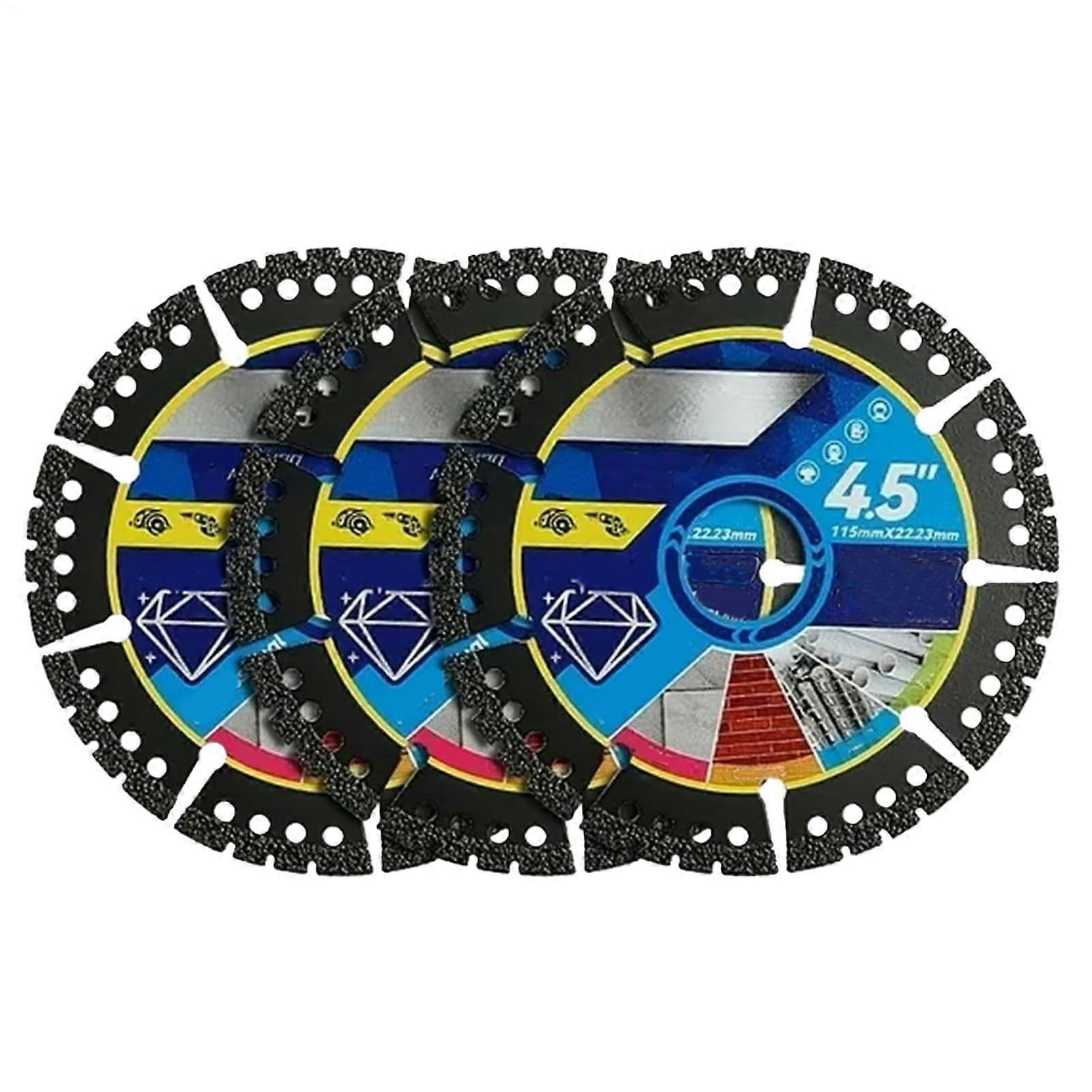 Cutting Disc Set for Angle Grinder, MultiPurpose Heavy Duty Wheels for Metal, Tile, Concrete