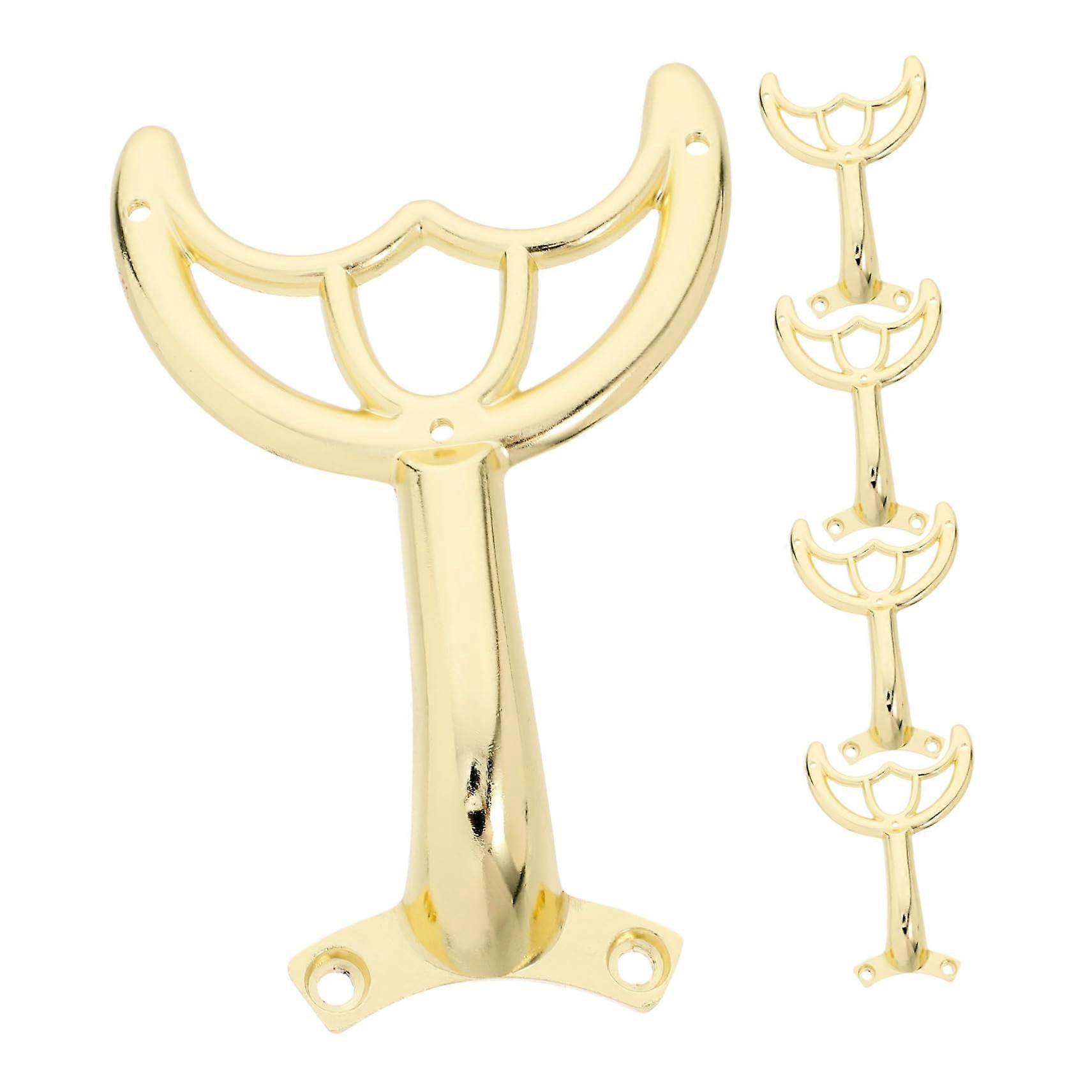 5pcs Ceiling Fan Blade Arms Replacement Kit with Support Rods Easy Installation for Wide Compatibility