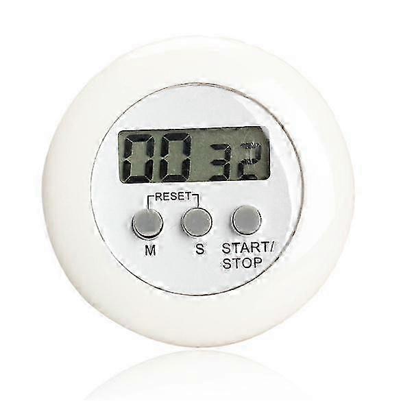 LCD Digital Kitchen Countdown Magnetic Timer Back Stand Cooking Timer Count UP Alarm Clock 26s