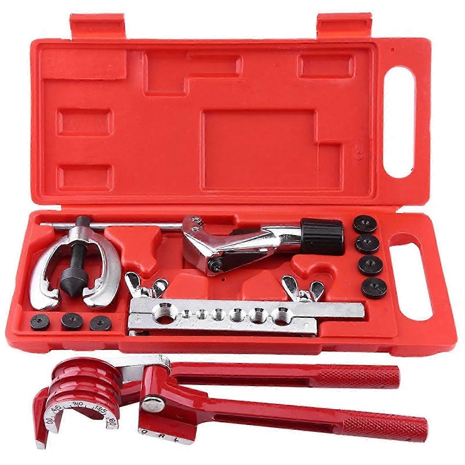 2025 Double Pipe Flaring Tool Set with Storage Case for Brass Tube
