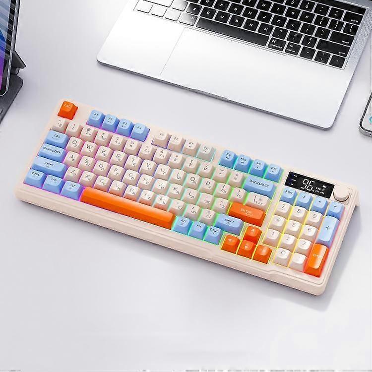 FREE WOLF M96 Wireless Bluetooth Dual-Mode Russian Keyboard