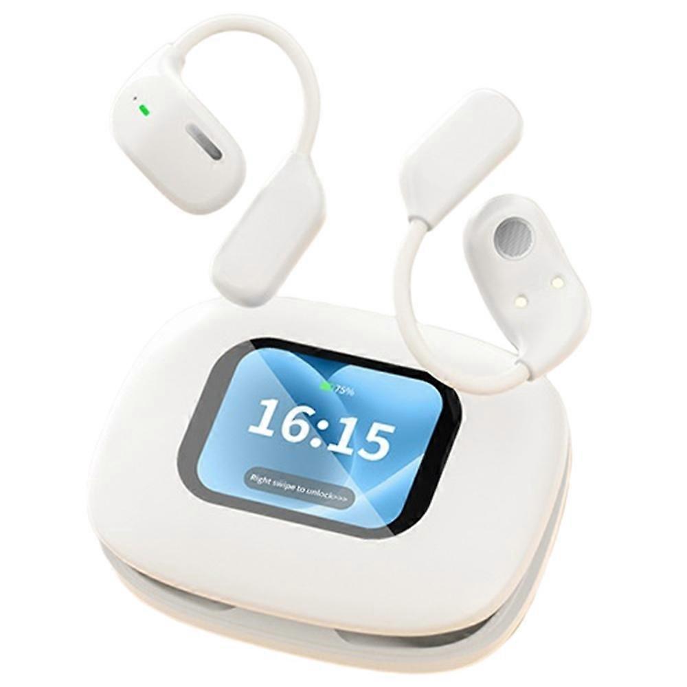 LX80 Bluetooth-compatible Translator Earbuds AI Real Time Multi-Language Translation Hook Earbuds