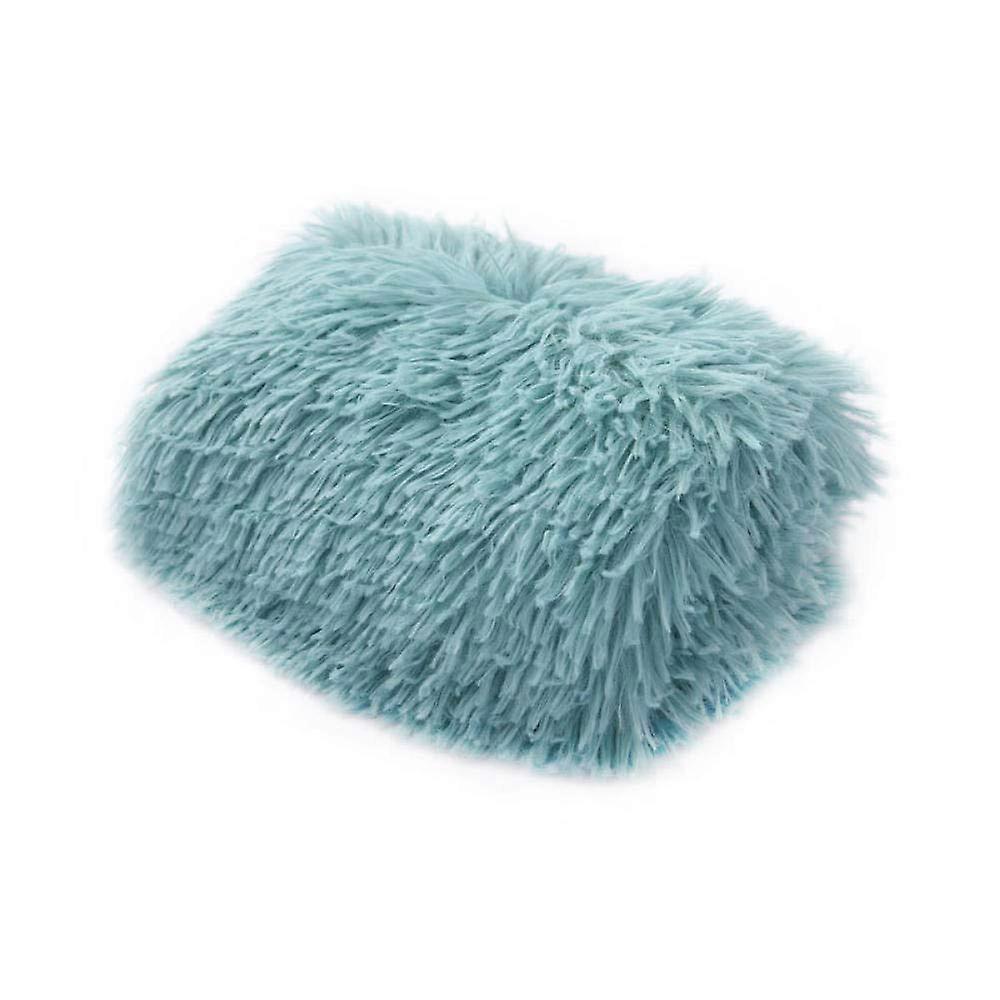 Pet Blanket Double Layer Plush Super Soft Warm Dog Cat Throw Mat Machine Washable 100x73cm