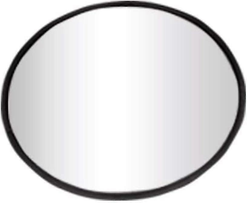 Convex Safety Mirror 40cm Round Acrylic with Wide Angle View and Adjustable Bracket for Warehouse