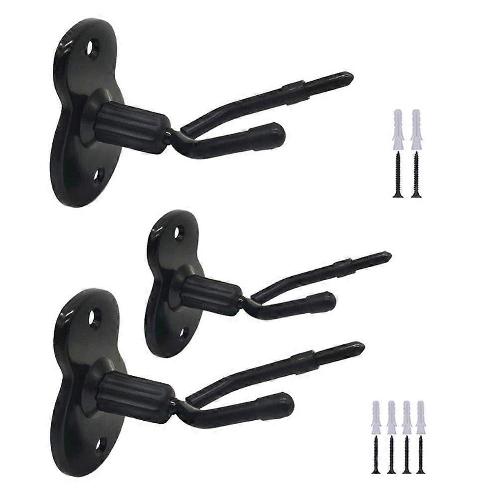 3Pcs Violin Wall Mount Hanger with Bow Hook Violin Stand