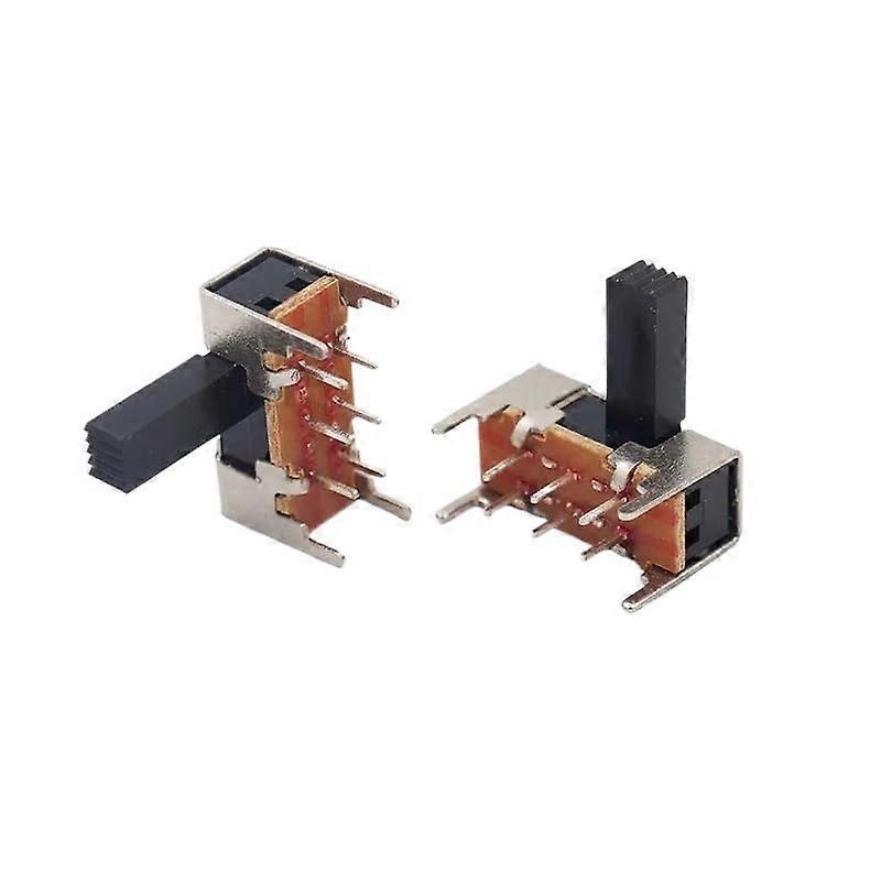10PCS SK22H05 2Speed 6Pin Toggle Switch Dual Row Horizontal Design Handle Height 10mm