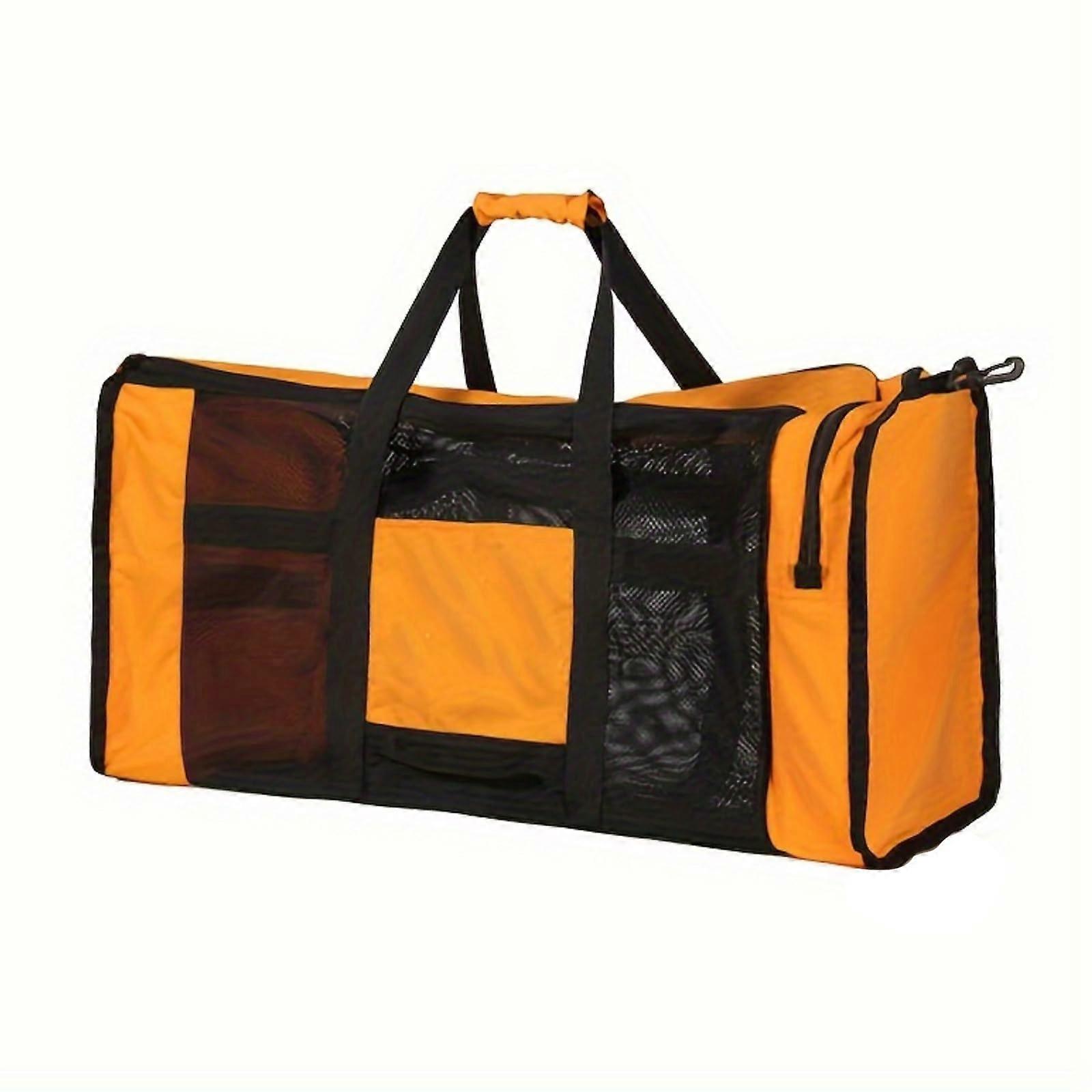 Large Capacity Scuba Diving Gear Bag Waterproof Dive Equipment Storage with Adjustable Shoulder Strap