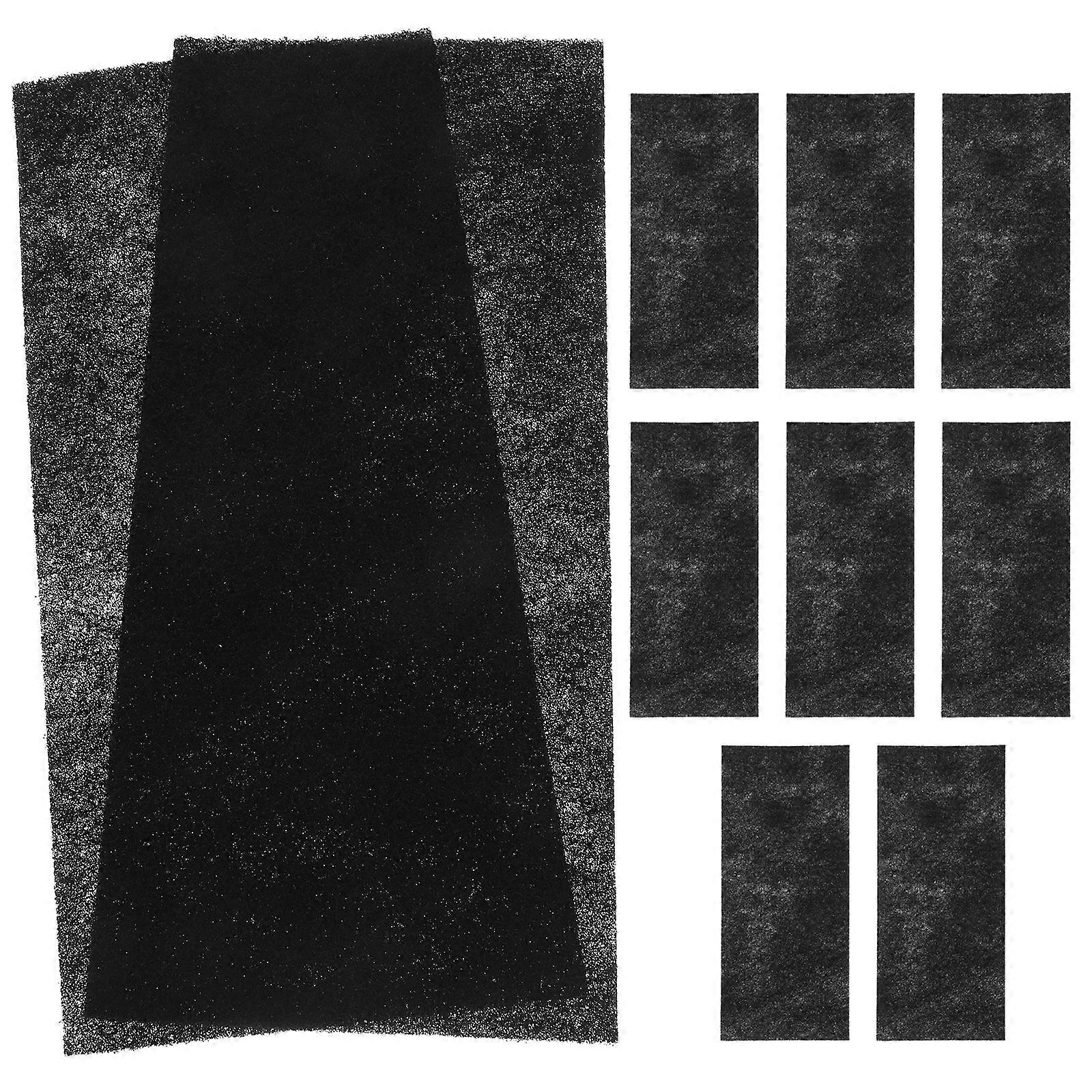 10 Sheets Air Conditioning Filter Piece Charcoal Filter Screen Air Vent Filter