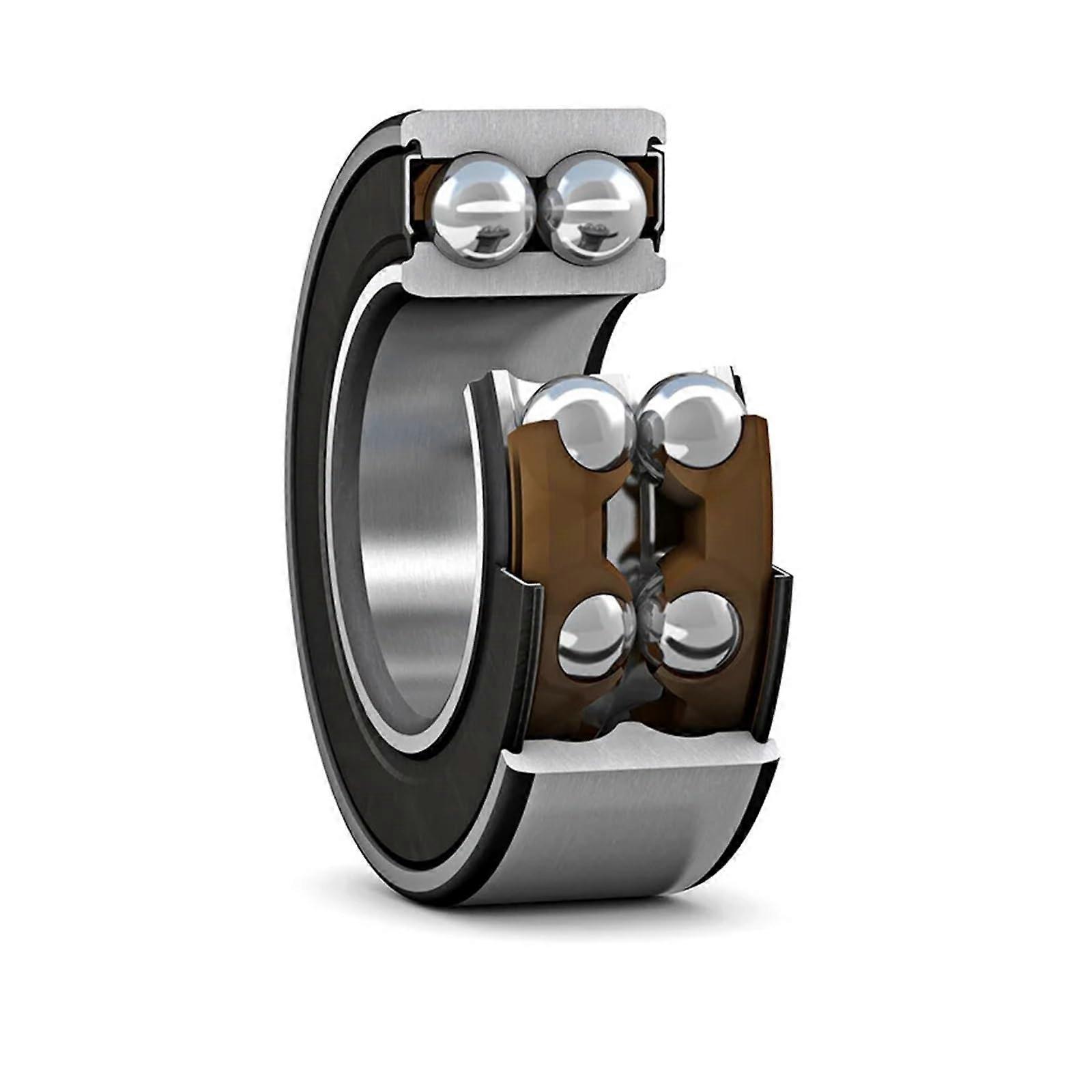 3206A2RS1TN9 Double Row Angular Contact Ball Bearing 30x62x23.8  Load Capacity Sealed