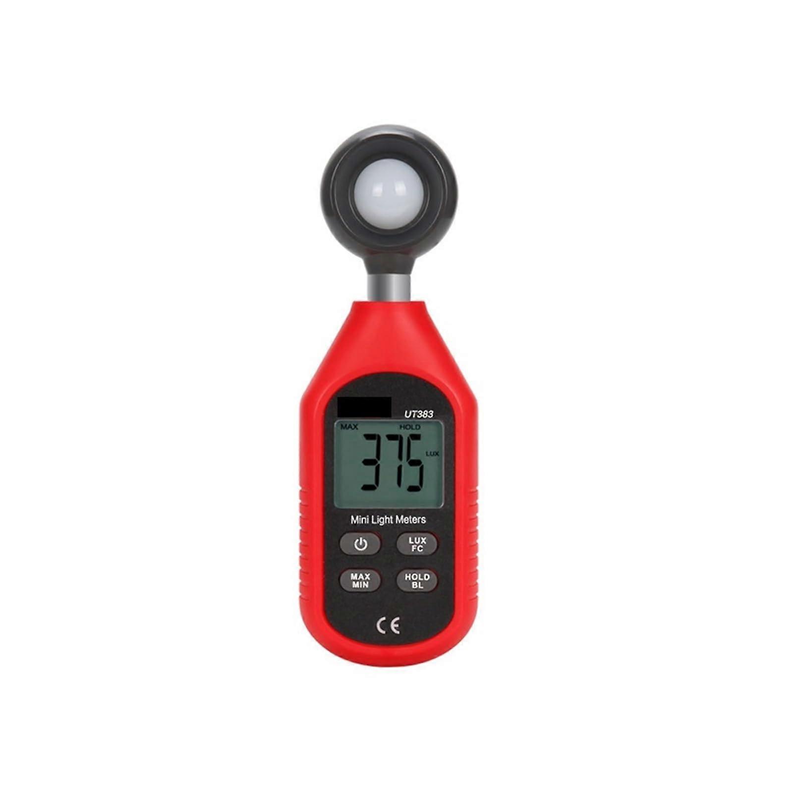 UT383 Handheld Digital Lux Meter with  Precision Sensor for Photography and Lighting Tester