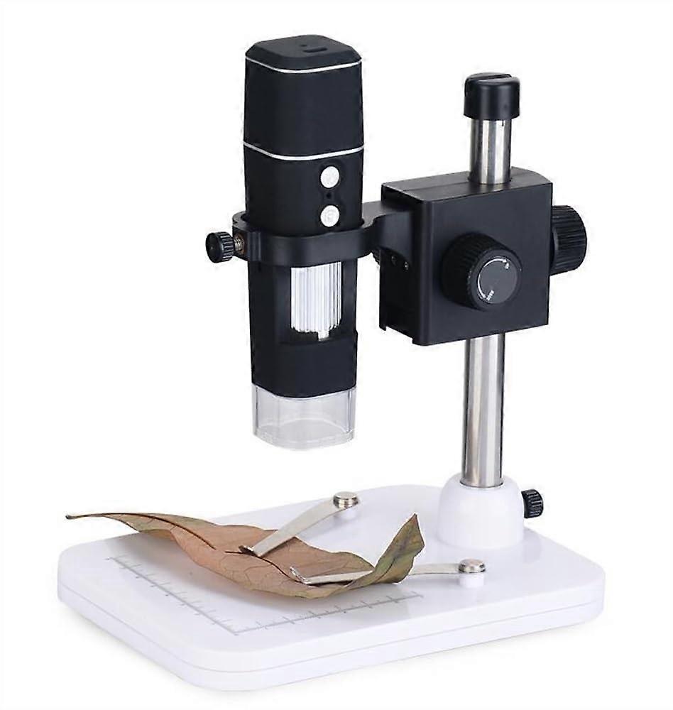 Digital USB Microscope 500X with LED Illumination and Liftable Bracket for Skin Analysis