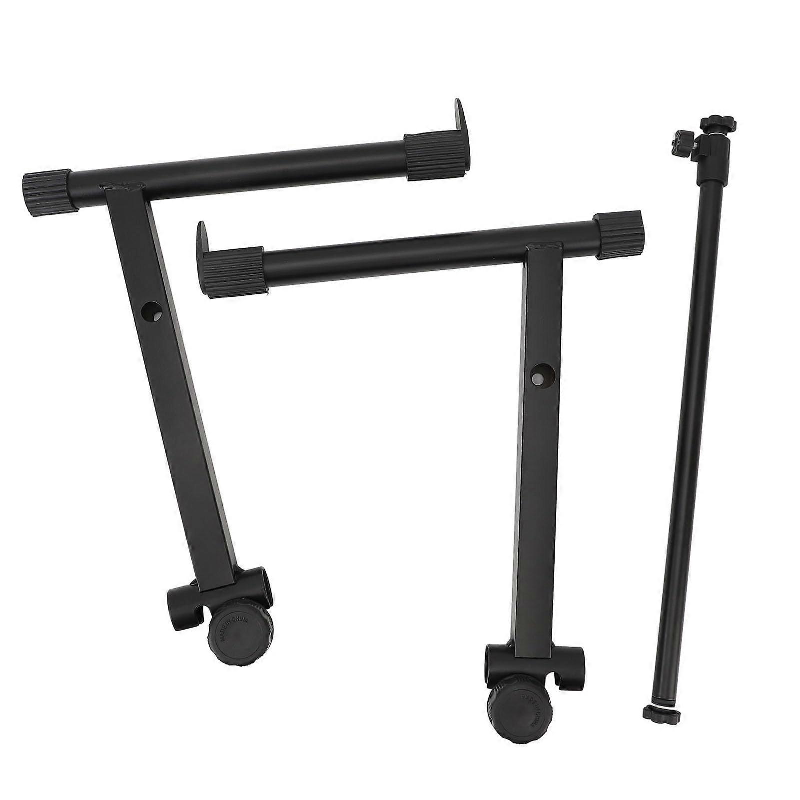 Adjustable LShaped Keyboard Stand Extension for Double Tier Setup with Wide Compatibility 4275cm