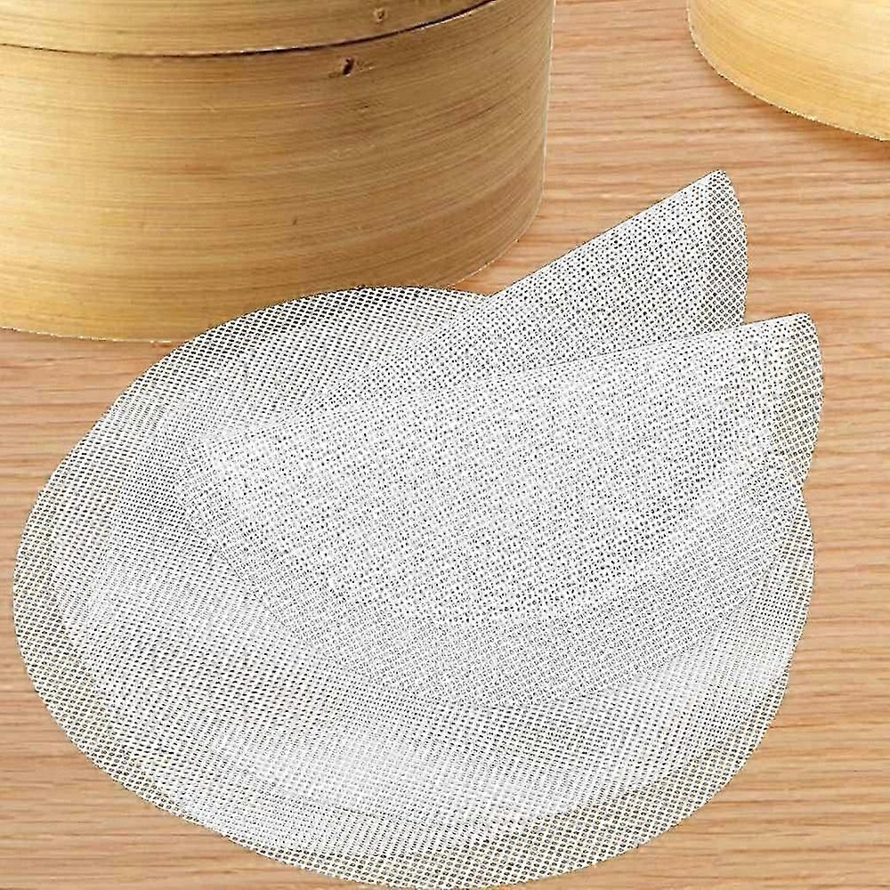 12-Pack Round Silicone Steaming Mats for Cooking
