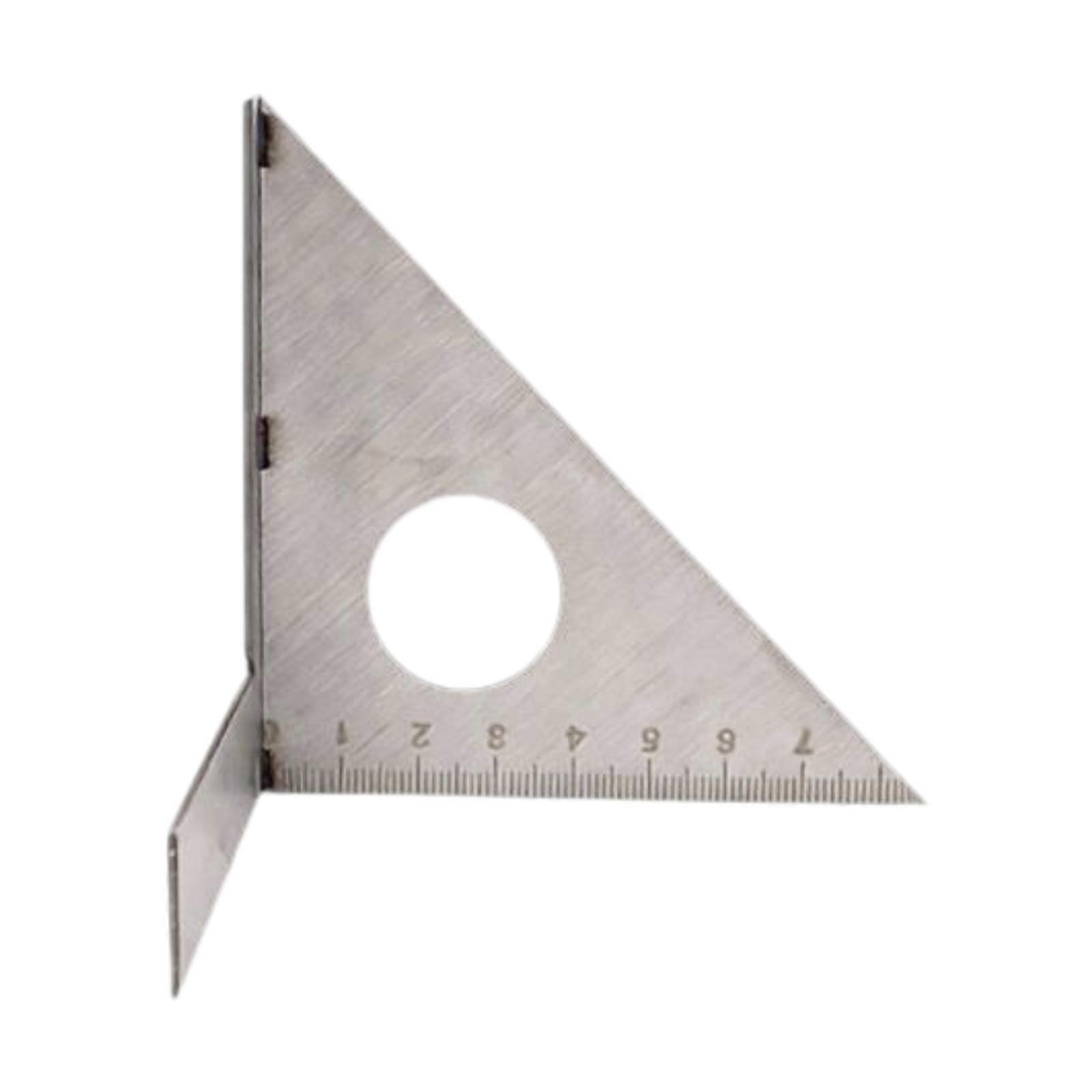 Multi Angle Measuring Ruler Triangle Ruler for Home Use Engineer Woodworking