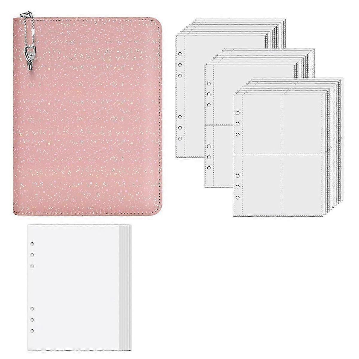 Hardcover Sticker Organizer Binder Reusable E