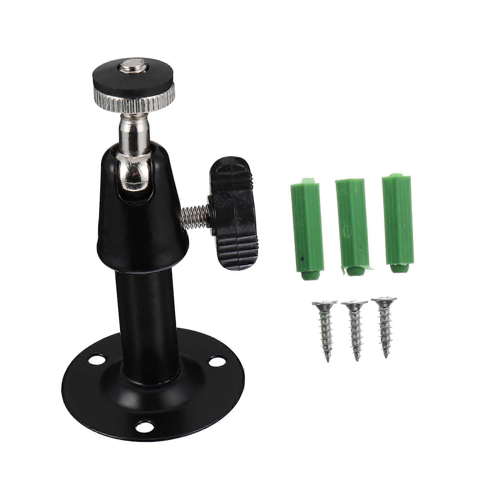 Security Camera Wall Mount Bracket Set, Rustproof Adjustable Angle Outdoor Iron Holder, 4pcs