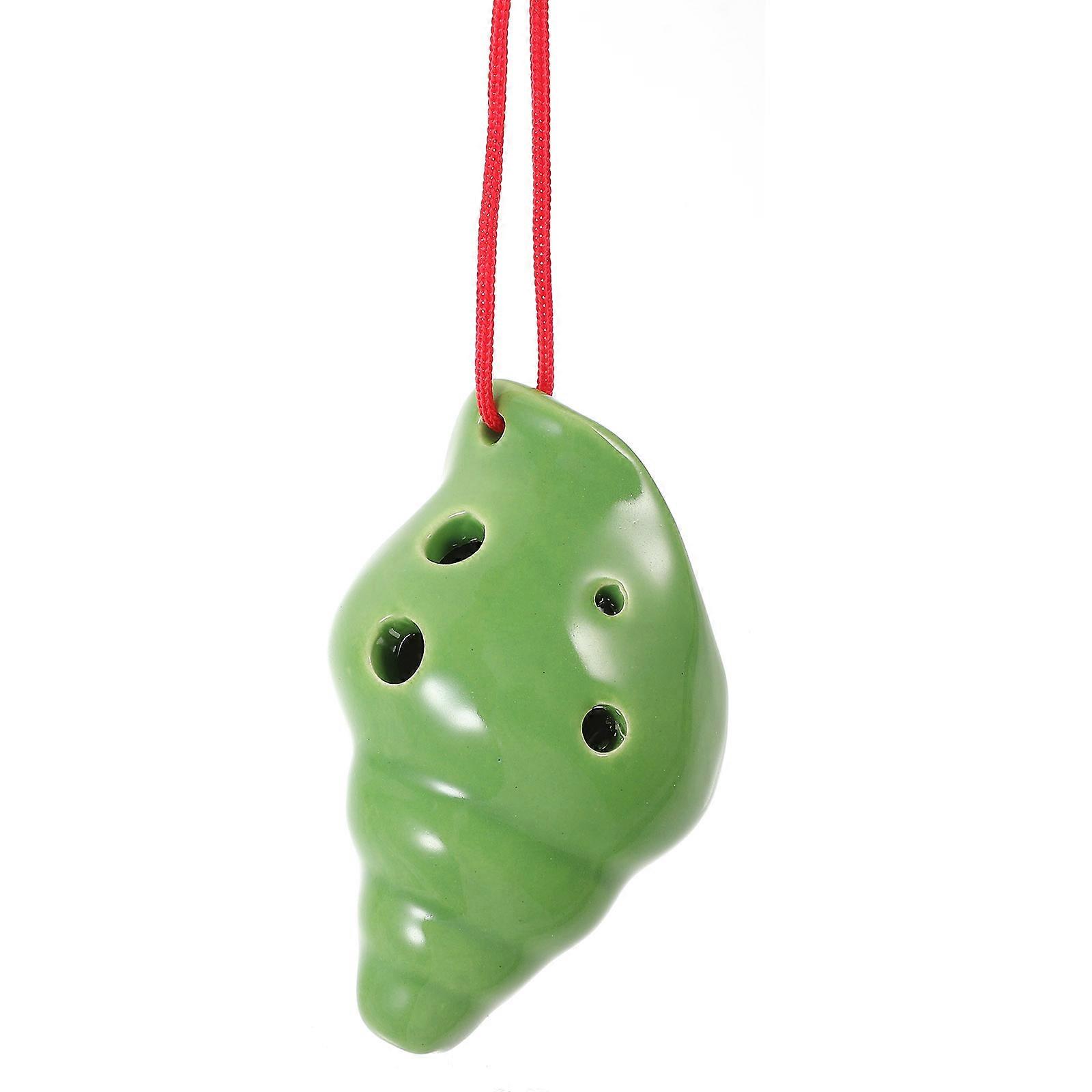 Creative 6-Hole Ceramic Ocarina for Beginner Musicians
