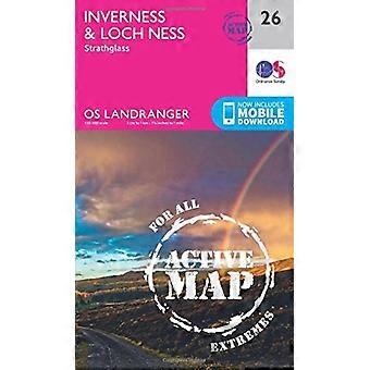 Inverness & Loch Ness, Strathglass (OS LandrangerMap)
