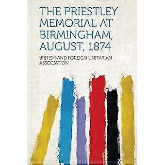 Priestley Memorial in Birmingham, August 1874