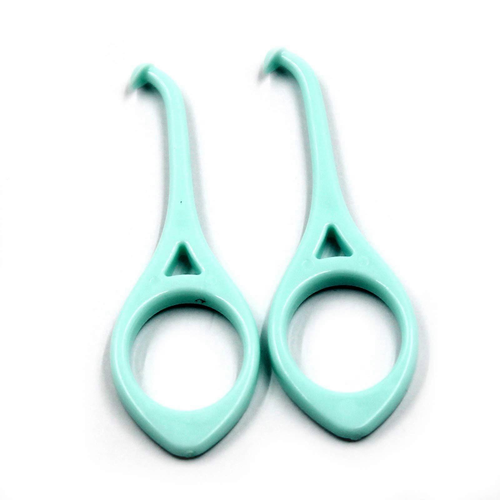 Clear Aligner Removal Tool for Invisible Braces with Precise Fingernail Operation, Blue