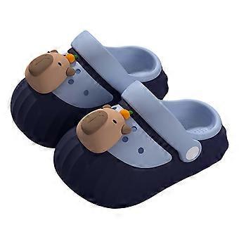 Boys Girls Children Slippers Cartoon Flip Flops Breathable Beach Shoes Kids Toddler Footwear 6-7