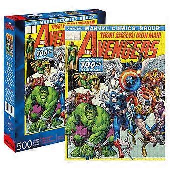 Avengers 100th Issue Comic Cover 500 Piece Puzzle