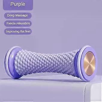 Massageador de pés com rolo para ioga, fáscia plantar, exercícios em casa, prancha de pressão para os dedos, massagem profunda para relaxamento muscular, bola ergonômica para fáscia.