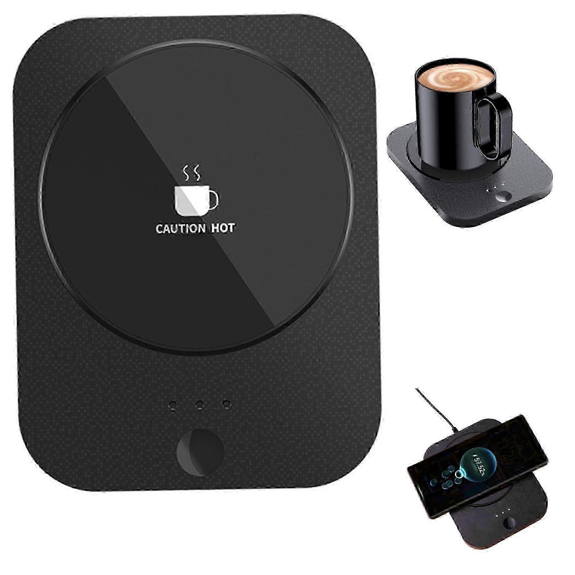 Cordless Mug Warmer Rechargeable With Charging Base