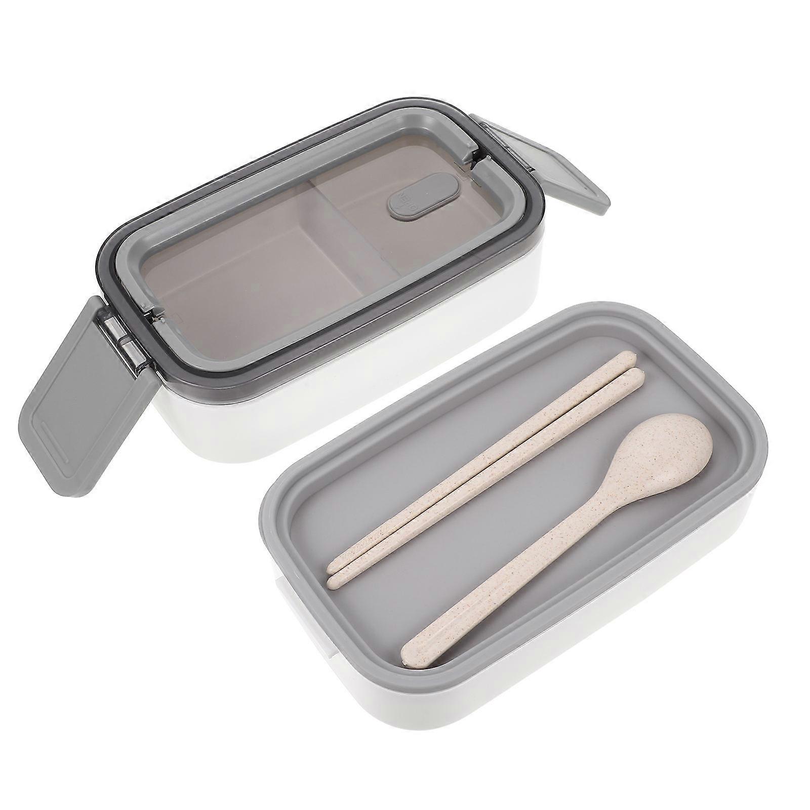 Double Layer Bento Box for Storage Use 1Set Practical Portable Lunchbox