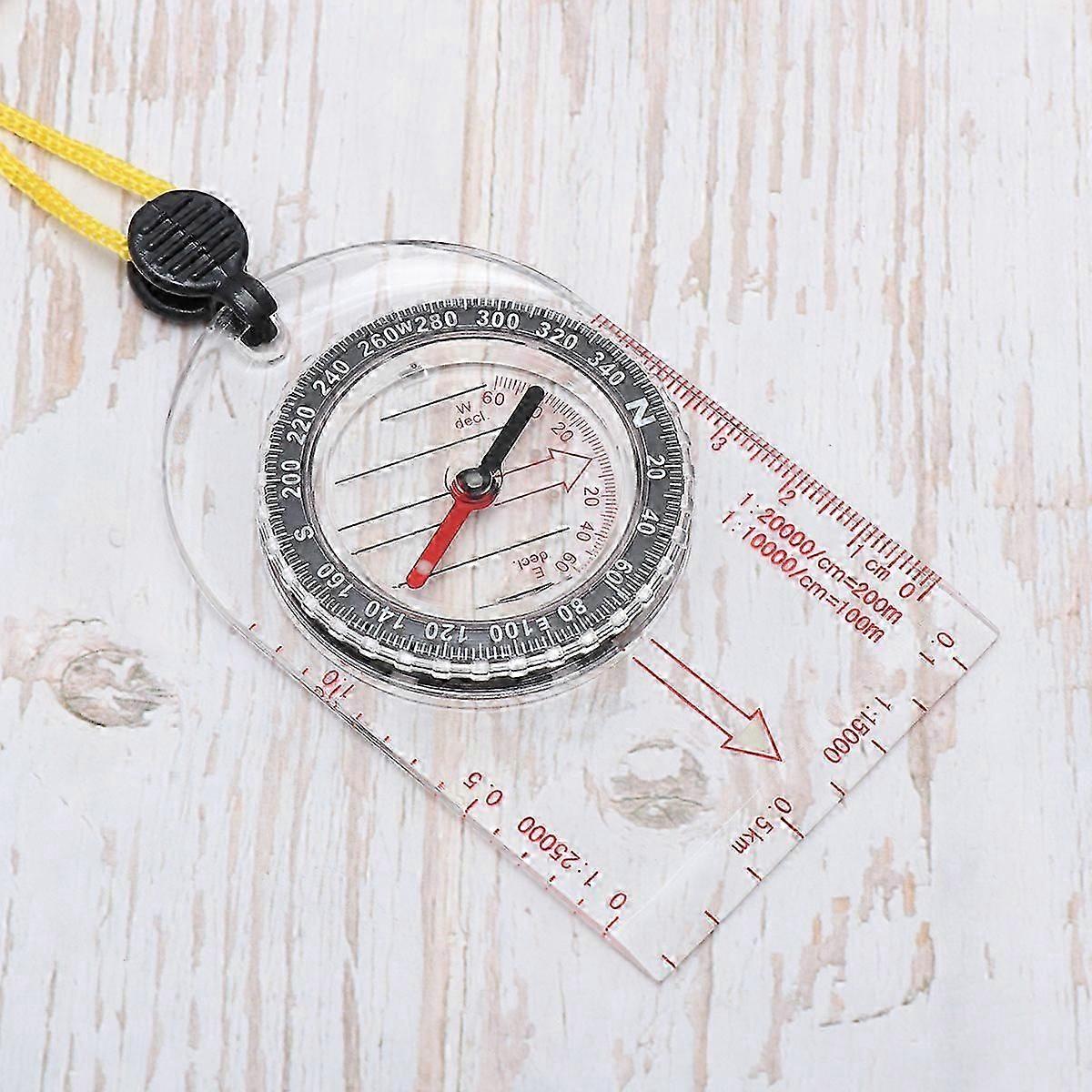 Outdoor Map Compass Portable for Hiking Multifunctional Compass