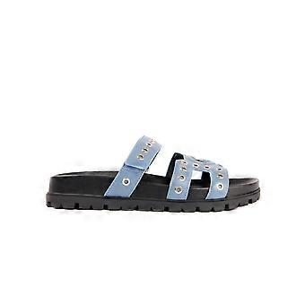 Claquette Guess Signature Femme Bleu