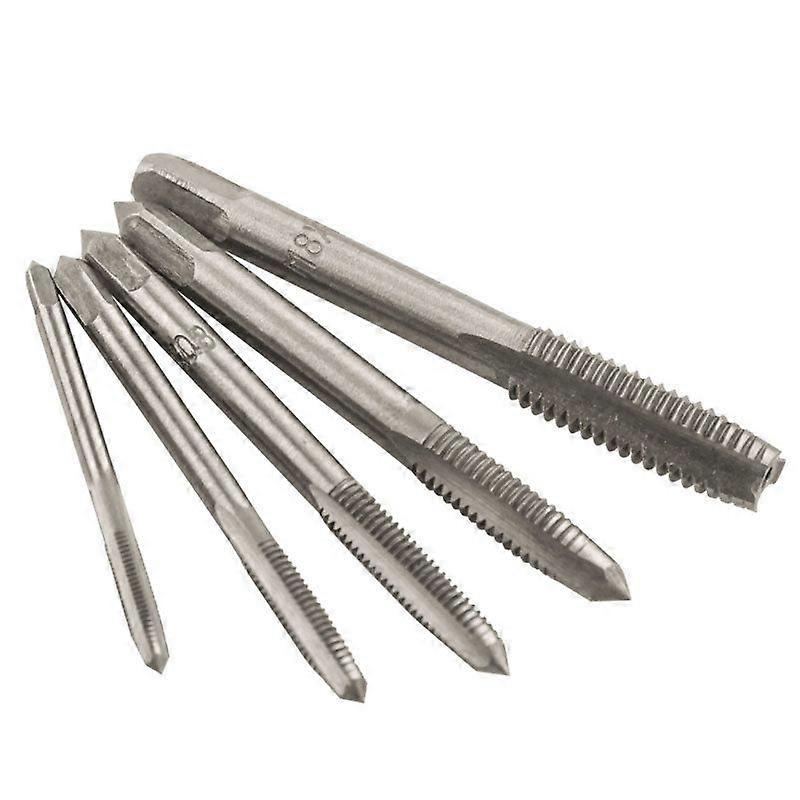 Metric Hand Machine Thread Taps 5 Pack