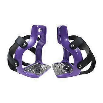 Horse Riding Stirrups, Aluminum Horse Saddle, Non Slip Foot Support, Sturdy