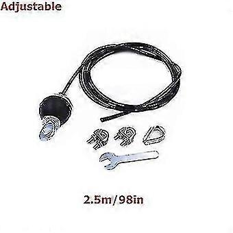 2m-5m Gym Cable Wire Rope Heavy Duty Steel Replacement Parts For Home Gym Fitness Cable Pulley Accessories Dia 5mm