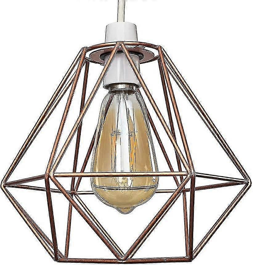 Diablo Copper Geometric Pendant