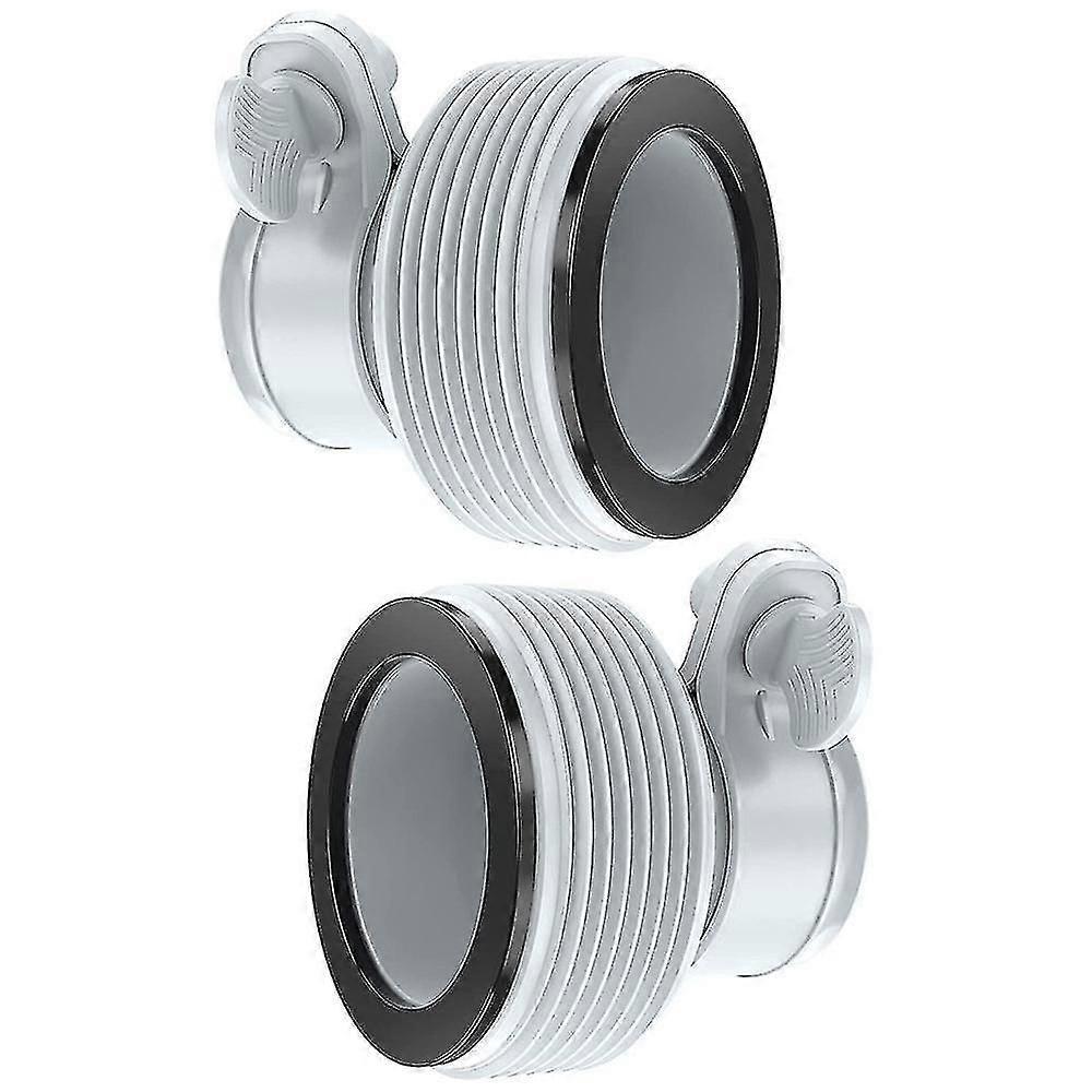 Intex Set von 2 Adaptern 32-38mm Hellgrau