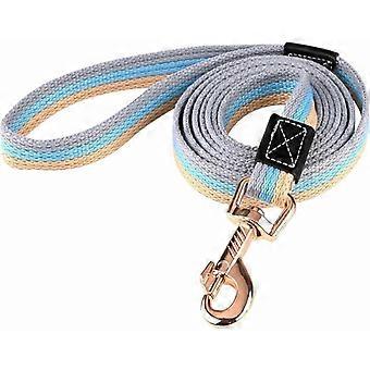 DWW-(Blue) Dog Leash, 2m Durable Non-Slip Dog Training Lead for Medium to Large Dogs, Puppies, Obedience Training, Camping