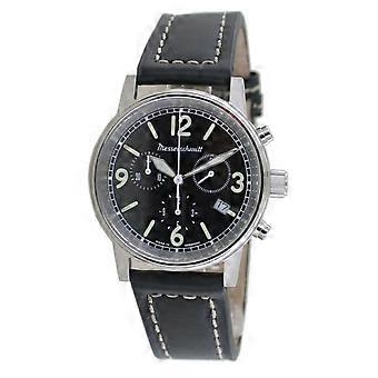 Aristo Men's Messerschmitt Watch Chronograph ME-1624L Leather