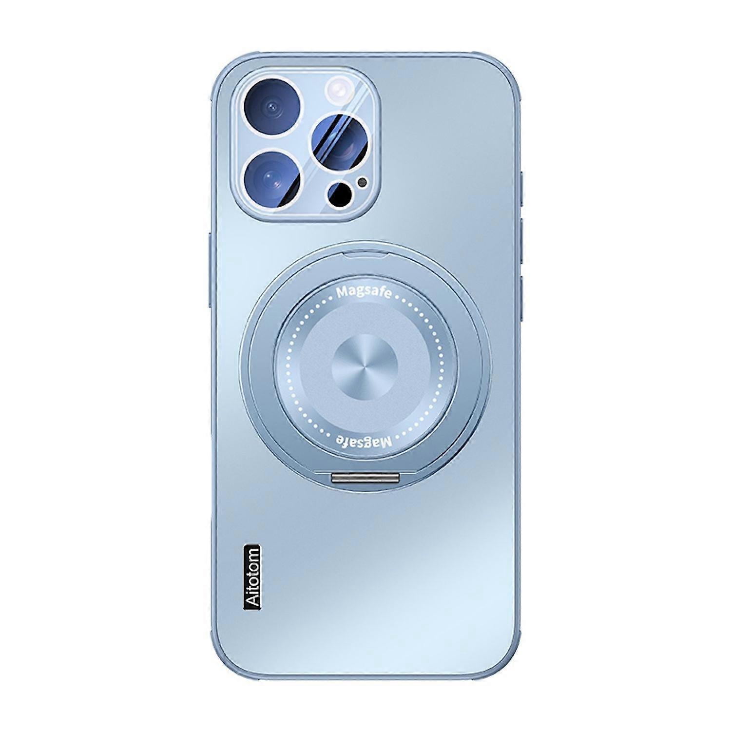 For Apple iPhone 16 Pro MagSafe Case with Cooling Function and Lens Protection Blue