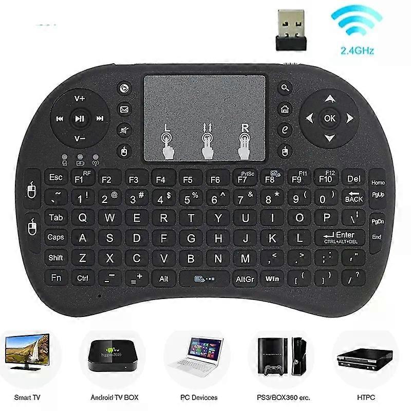 Mini Wireless Keyboard English Mouse Remote Touchpad for Android TV Box Digital Laptops Computer USB Bluetooth Wireless Keyboard