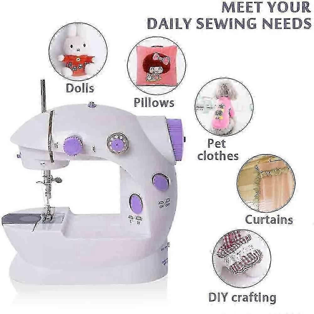 Mini Sewing Machine, Portable Electric Sewing Machine, Lightweight MW