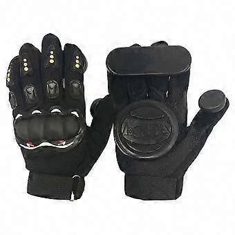 Drift Braking and Turning Control Skateboard and Longboard Gloves, Standard Size Outdoor Skate Drift Gloves