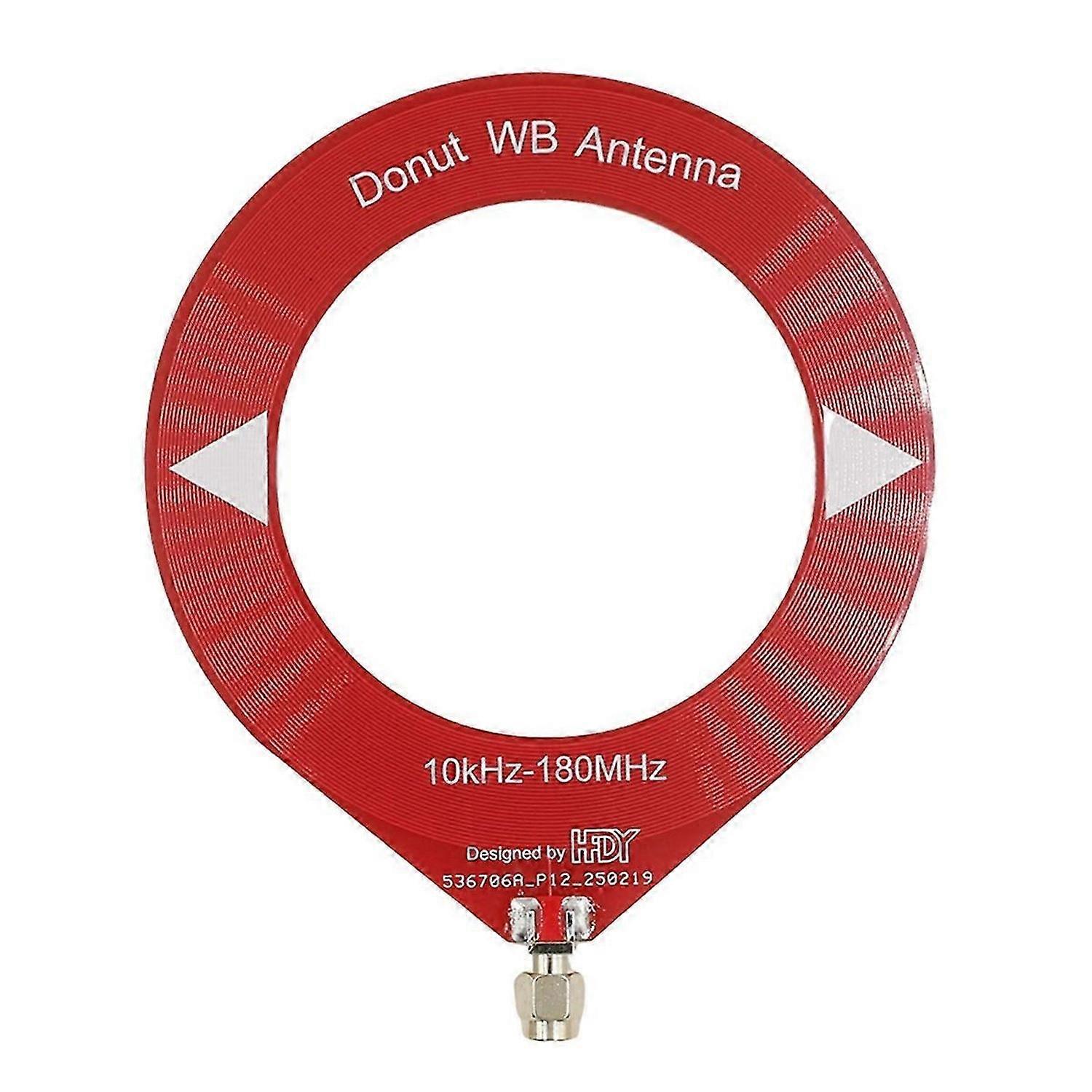10kHz-180MHz Mini Loop Antenna All Band Coverage Red