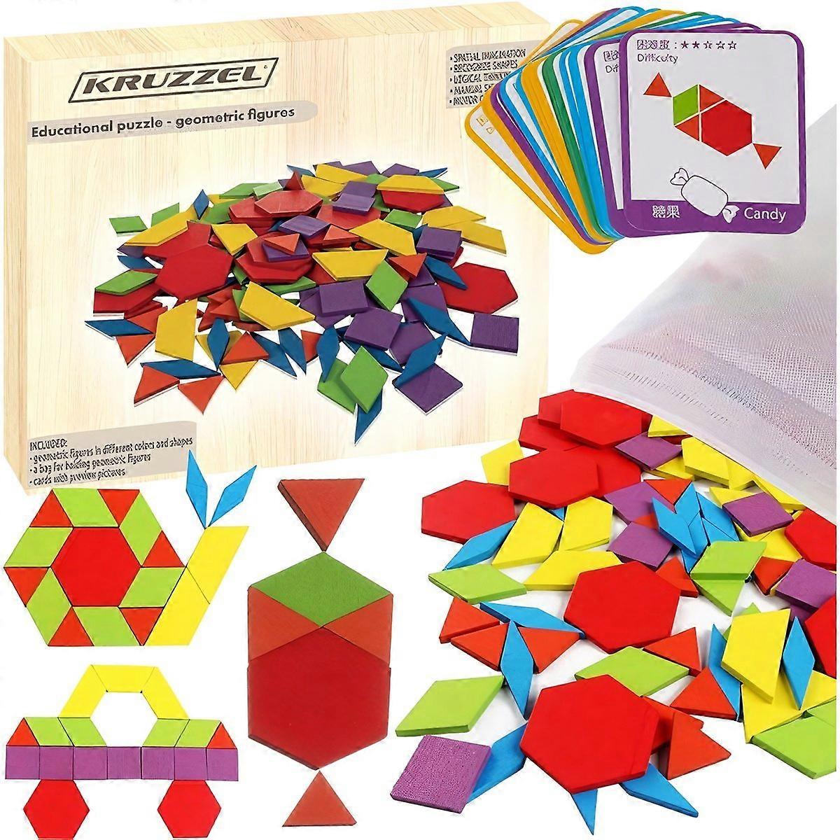 Educational Puzzle - Geometric Figures