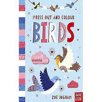 Press Out And Colour Birds - Nosy Crow IWUK - Paperback - English Book - Society & Politics