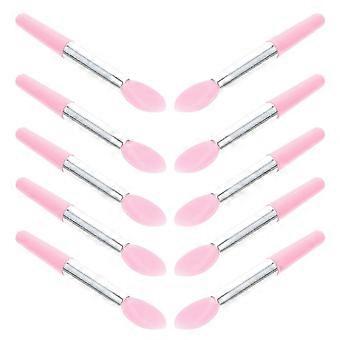 Silicone Lip Brush Set Precise Lipstick & Eyeshadow Applicator, Portable Lightweight Makeup Tool for Travel and Daily Use for Women