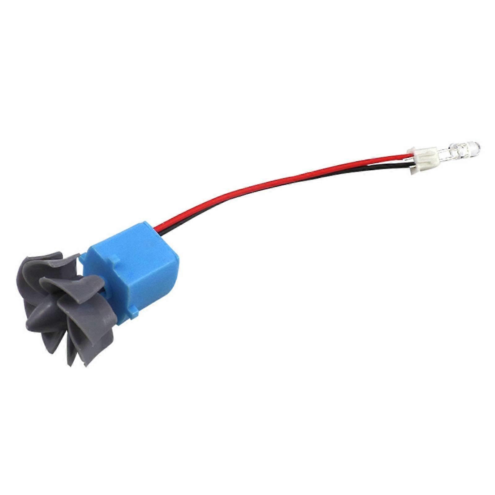 Turbine Generator Module Miniature Wind Water Generator Wired for Model Building