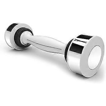Single Dumbbell Shaking Weight Swing Dumbbell Man Women compatible with Keep Workout Fitness Exercise Equipment,White