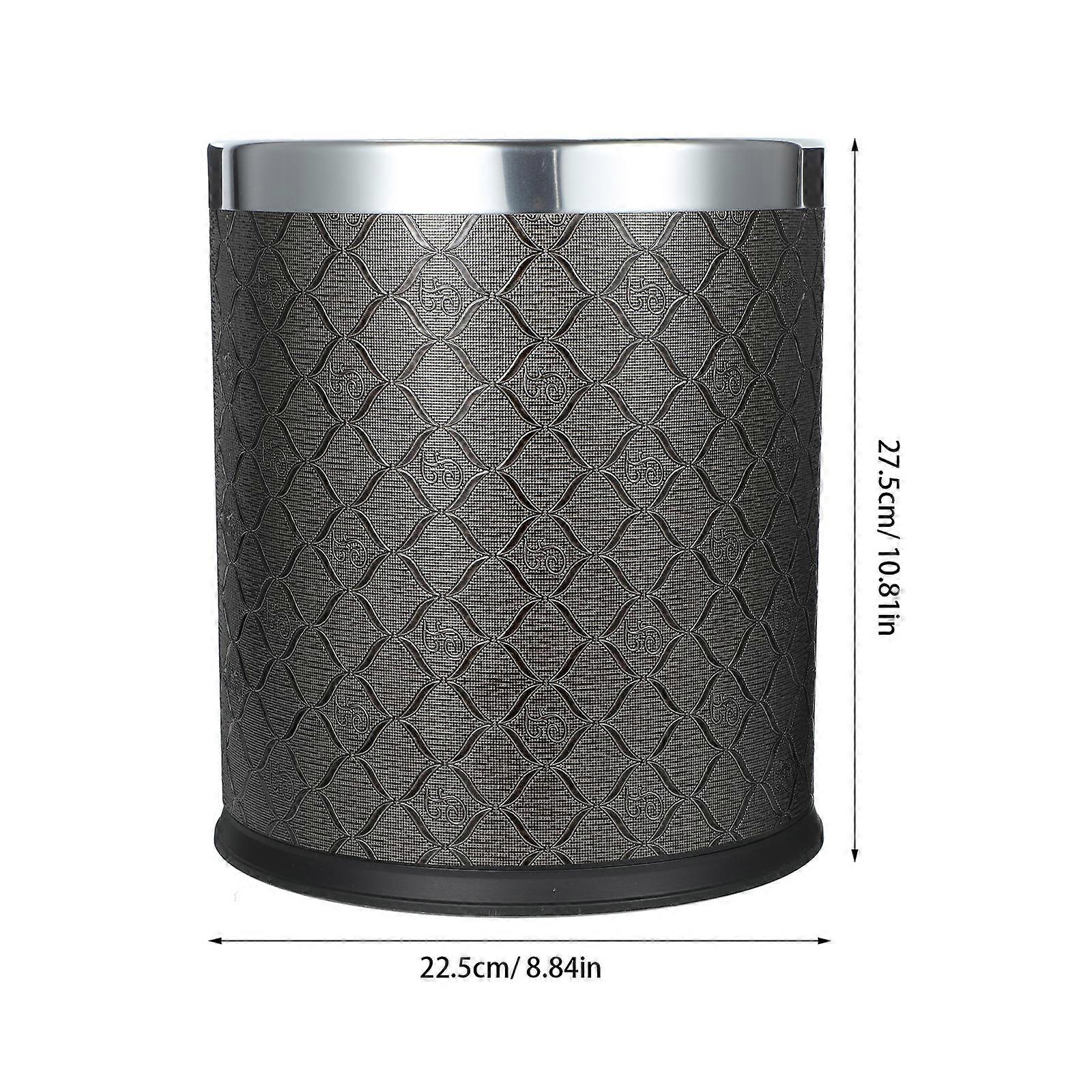 Kitchen Plastic Wastebasket for Storage Use Practical Garbage Bin