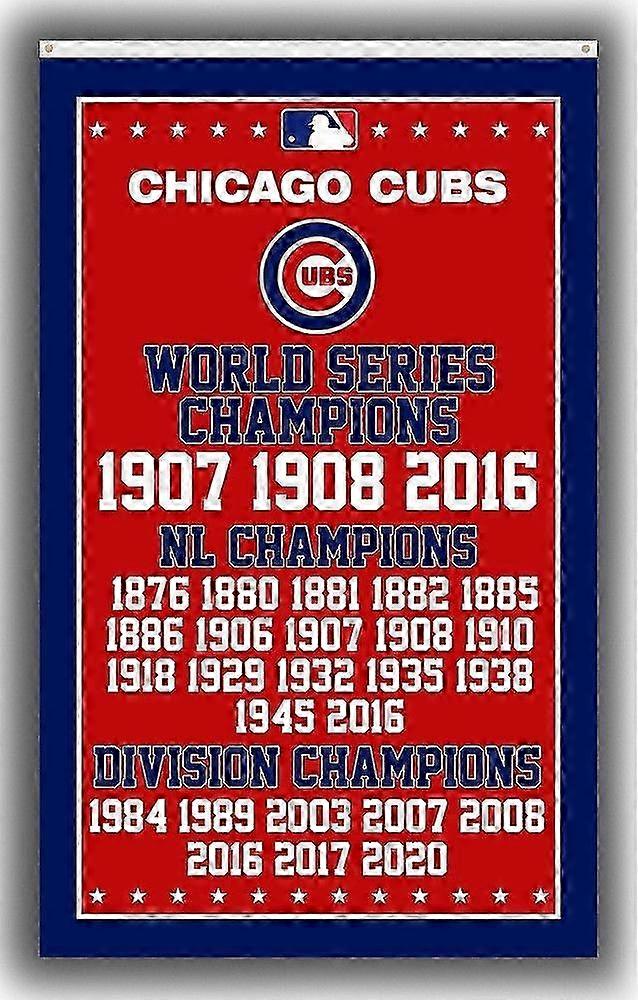 Cubs Fan Flag Polyester Versatile Size